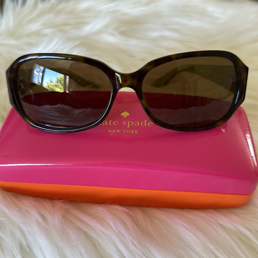 Kate Spade Briar Polarized Sunglasses Tortoise